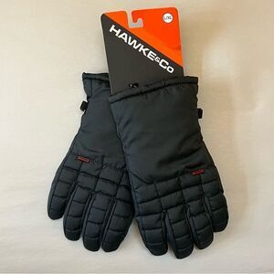 Hawke & Co. Slip On Gloves in Carbon, Size L/XL